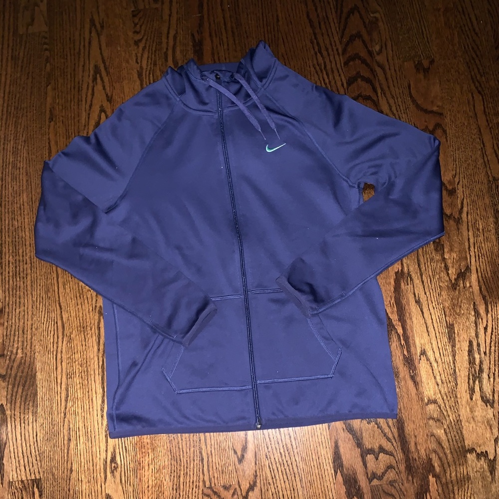 Nike indigo sweat jacket